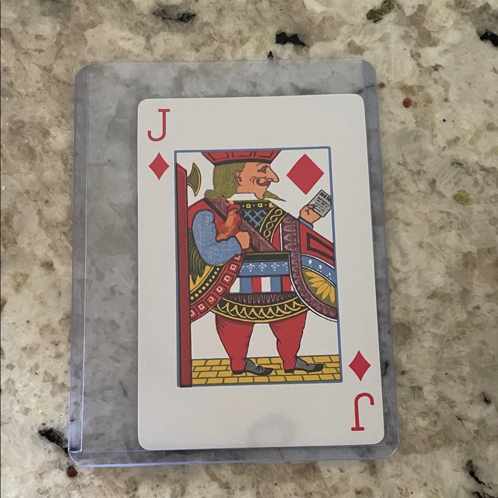 Tiffany & Co. Jack ♦️ playing card
